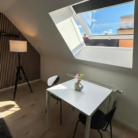 Stylish Top-floor Hideaway For Two In Karlsruhe-muehlburg - Apolonialiving - Apt1