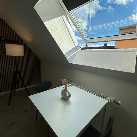 아파트 Stylish Top-floor Hideaway For Two In Karlsruhe-muehlburg - Apolonialiving - Apt1