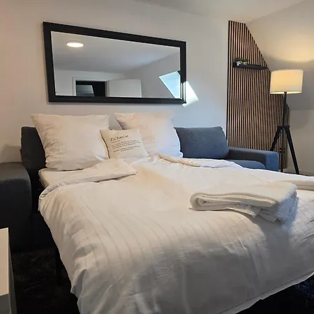 Stylish Top-floor Hideaway For Two In Karlsruhe-muehlburg - Apolonialiving - Apt1 아파트